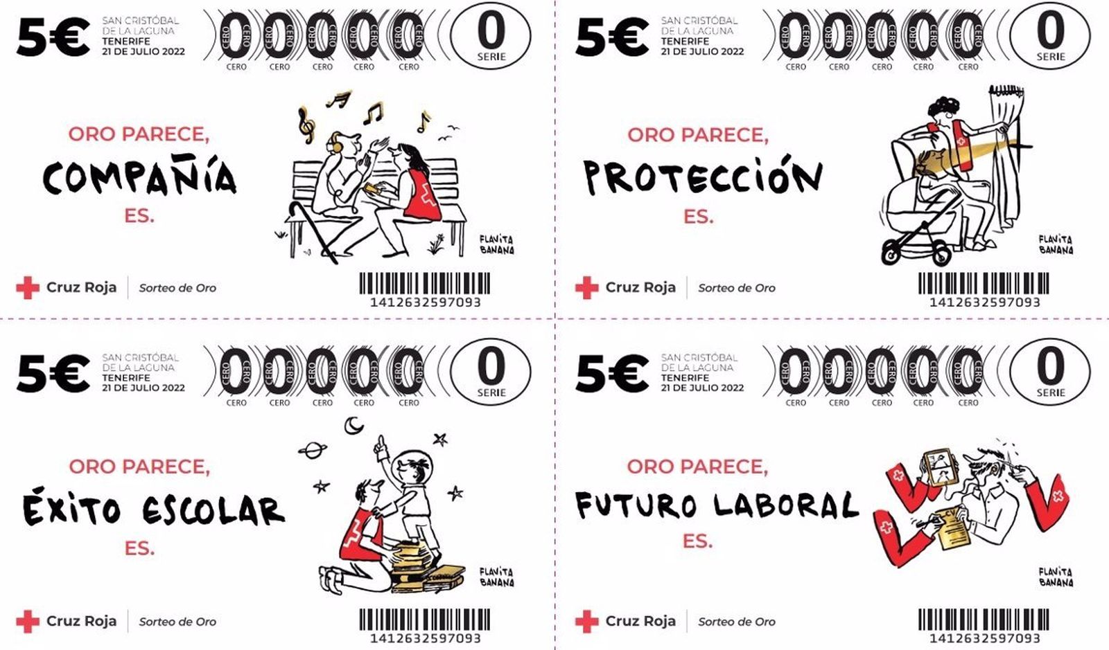 Cincuenta vacantes de empleo para vendedores del Sorteo del Oro de la Cruz Roja en Madrid