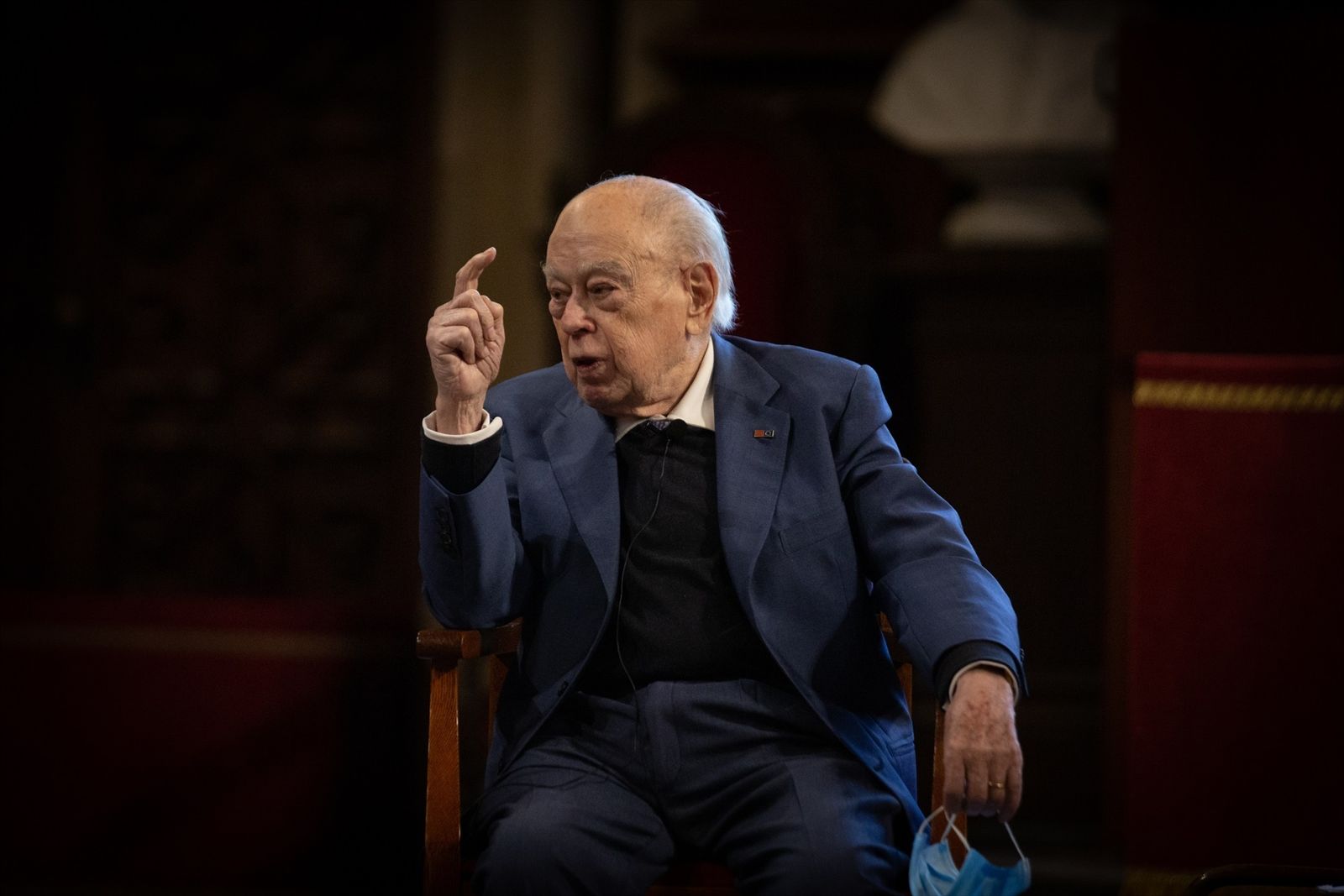 El expresidente de la Generalitat Jordi Pujol