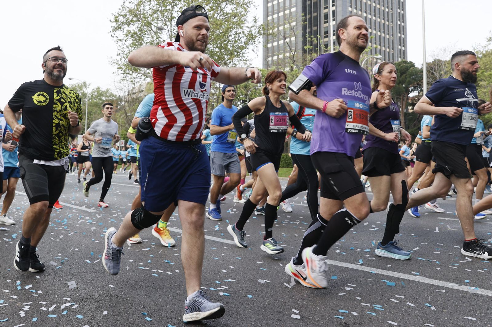 Las mejores imágenes de la Media Maratón de Madrid
