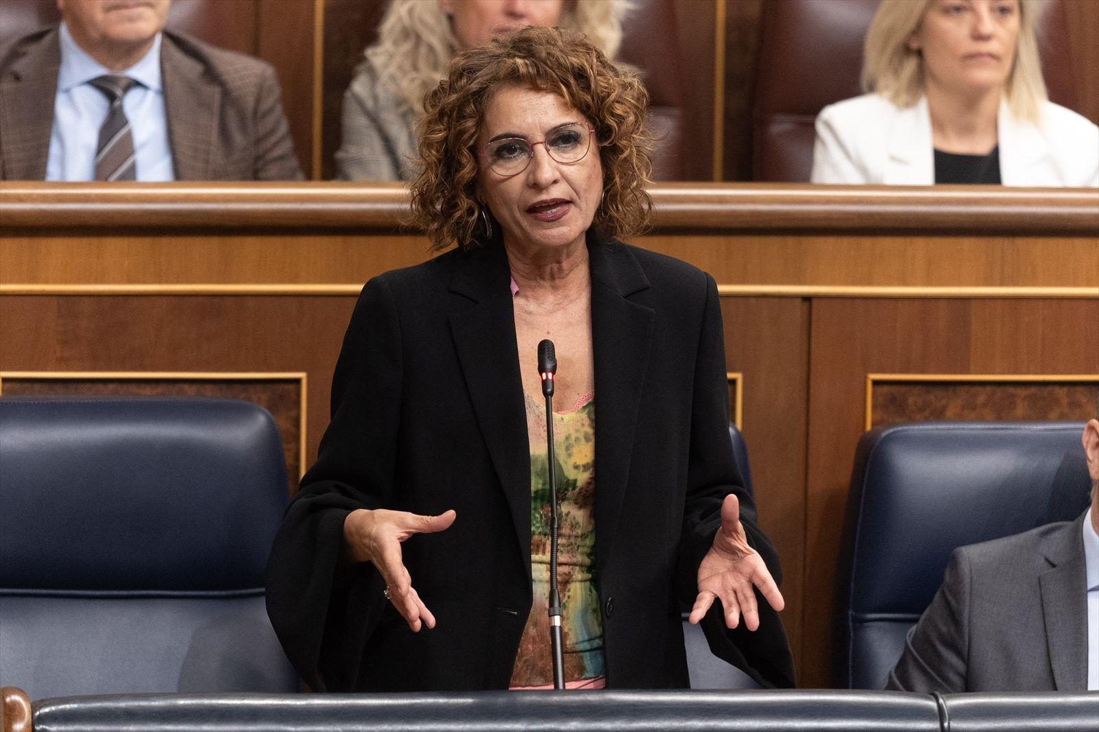 La vicepresidenta primera y ministra de Hacienda, María Jesús Montero