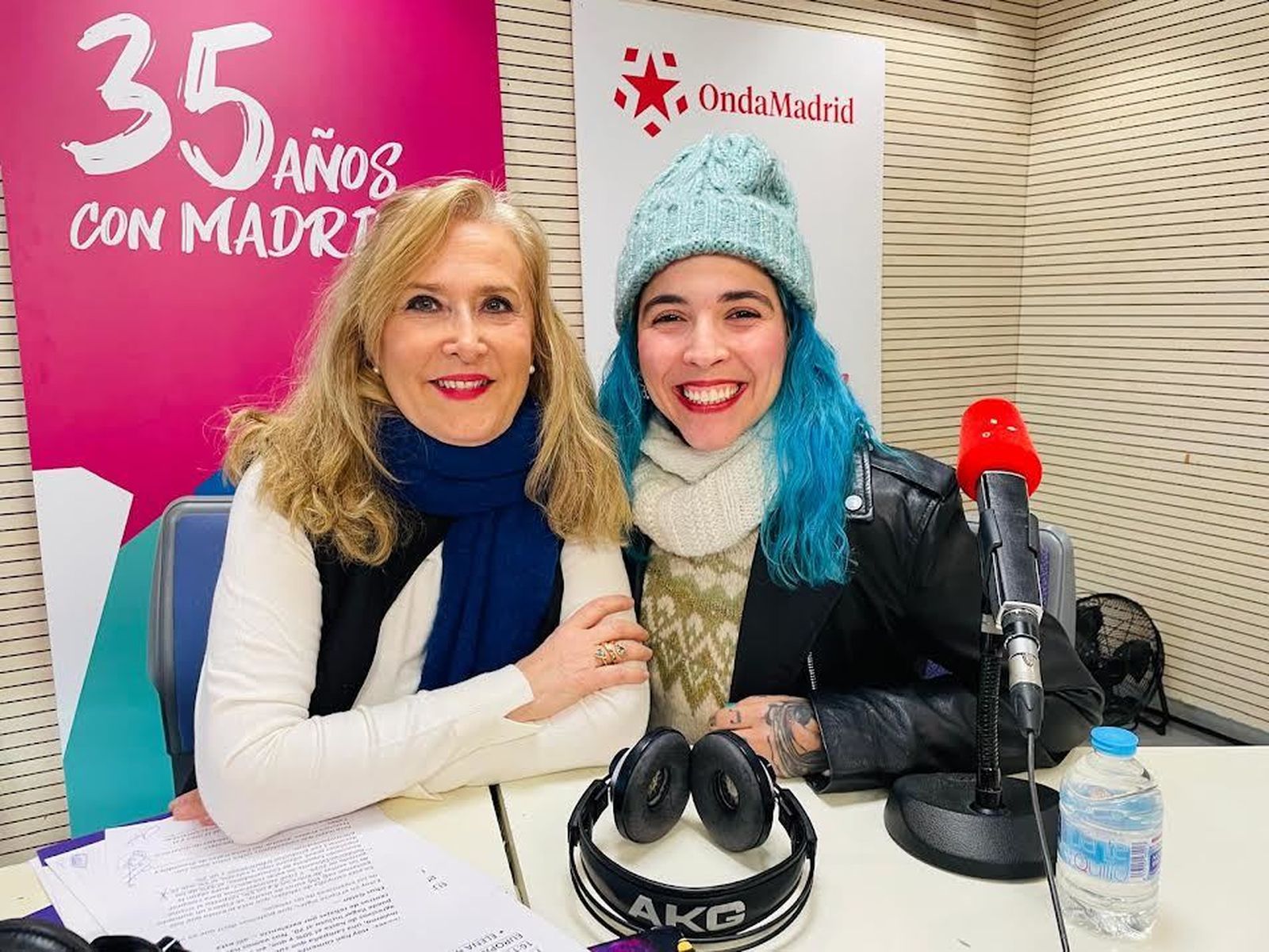 Nieves Herrero y Celia Becks