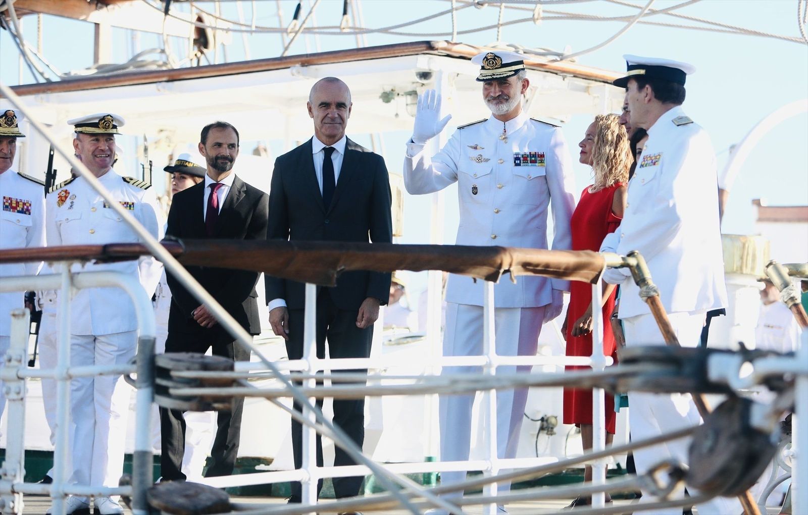 El Rey Felipe VI preside el homenaje a Juan Sebastián Elcano en el 500 aniversario de la circunnavegación