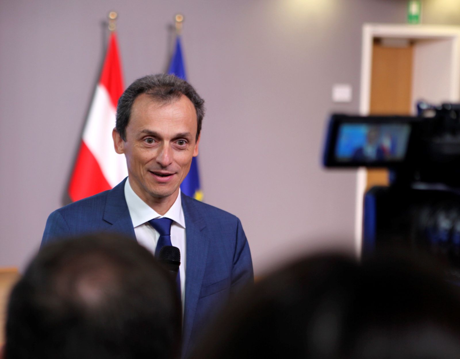El ministro de Ciencia Pedro Duque