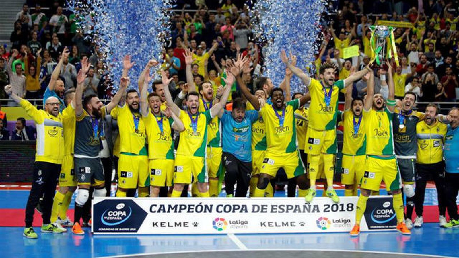 Jaén, campeón de la Copa de España