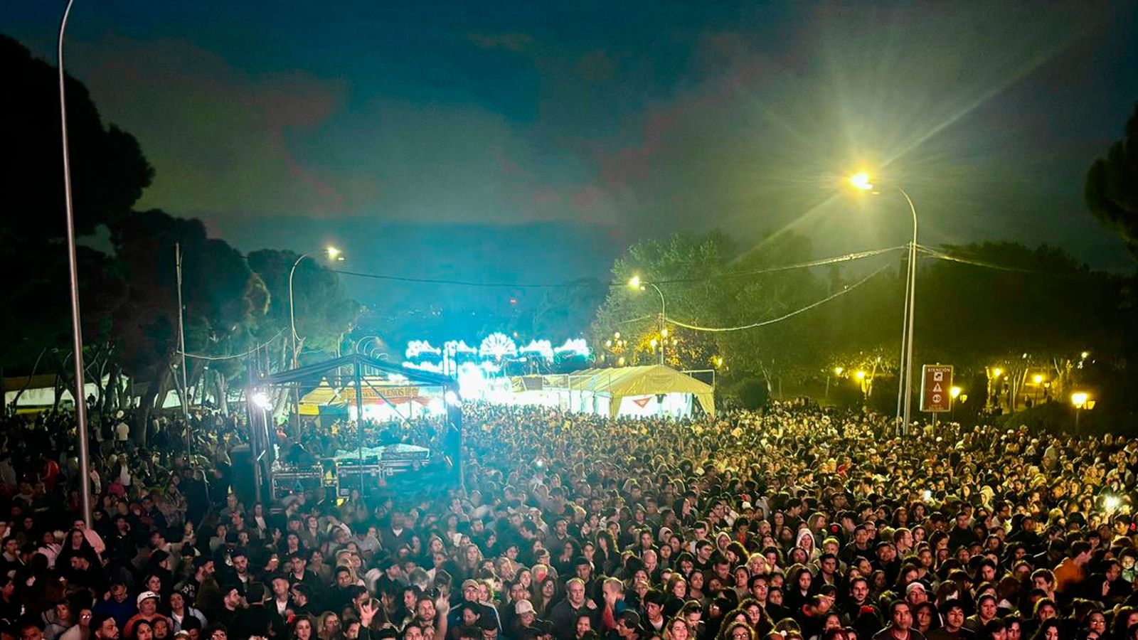 Conciertos en la pradera de San Isidro en el primer día de fiestas del patrón de Madrid