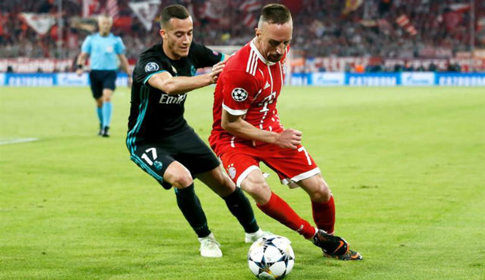 Lucas Vázquez y Ribery