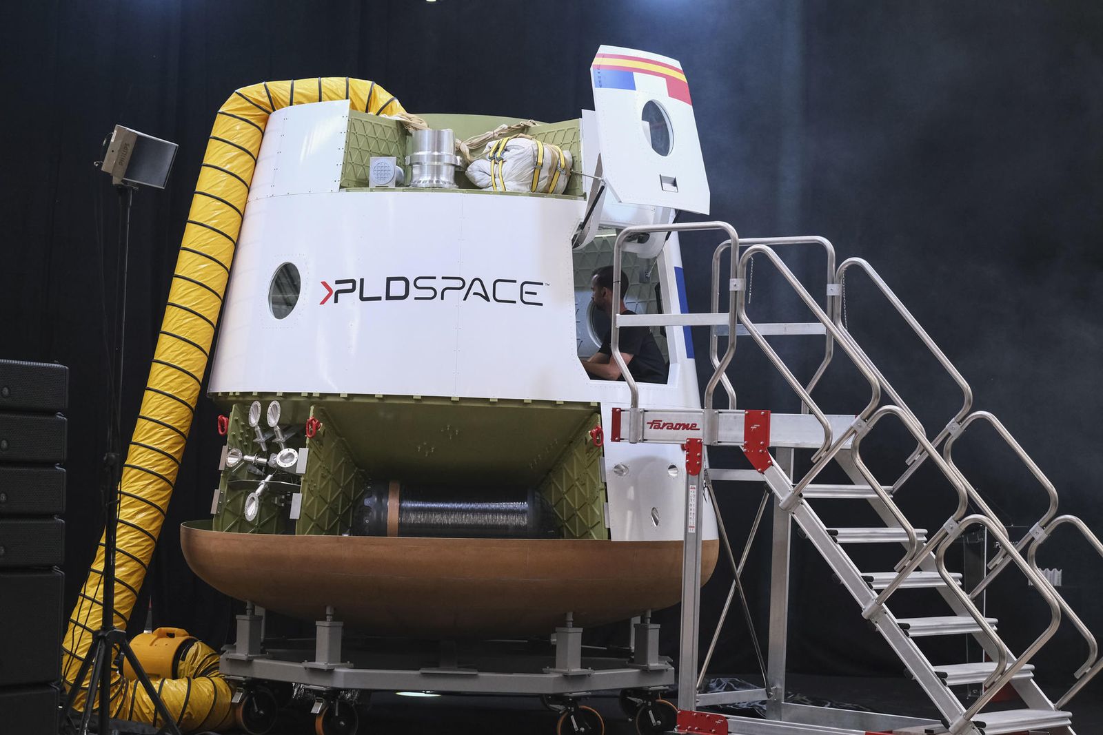Presentación de la cápsula espacial tripulada 'Lince' de la empresa PLD Space