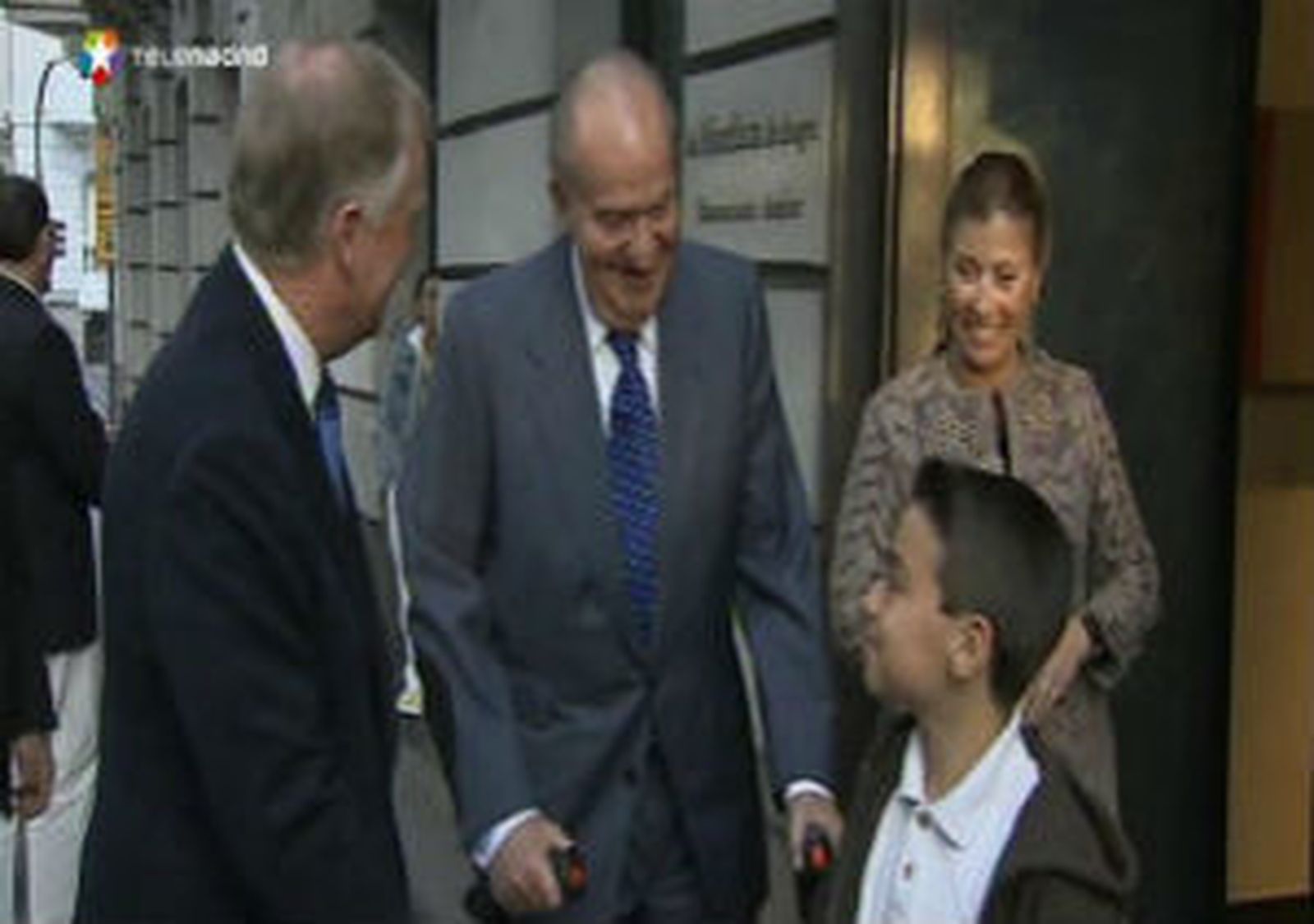 Don Juan Carlos en Sagasta