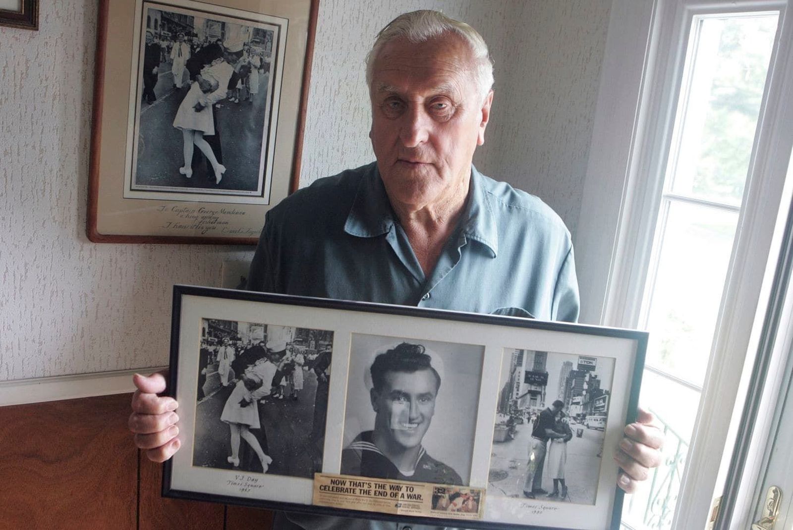 Fallece el autor del beso del final de la II Guerra Mundial