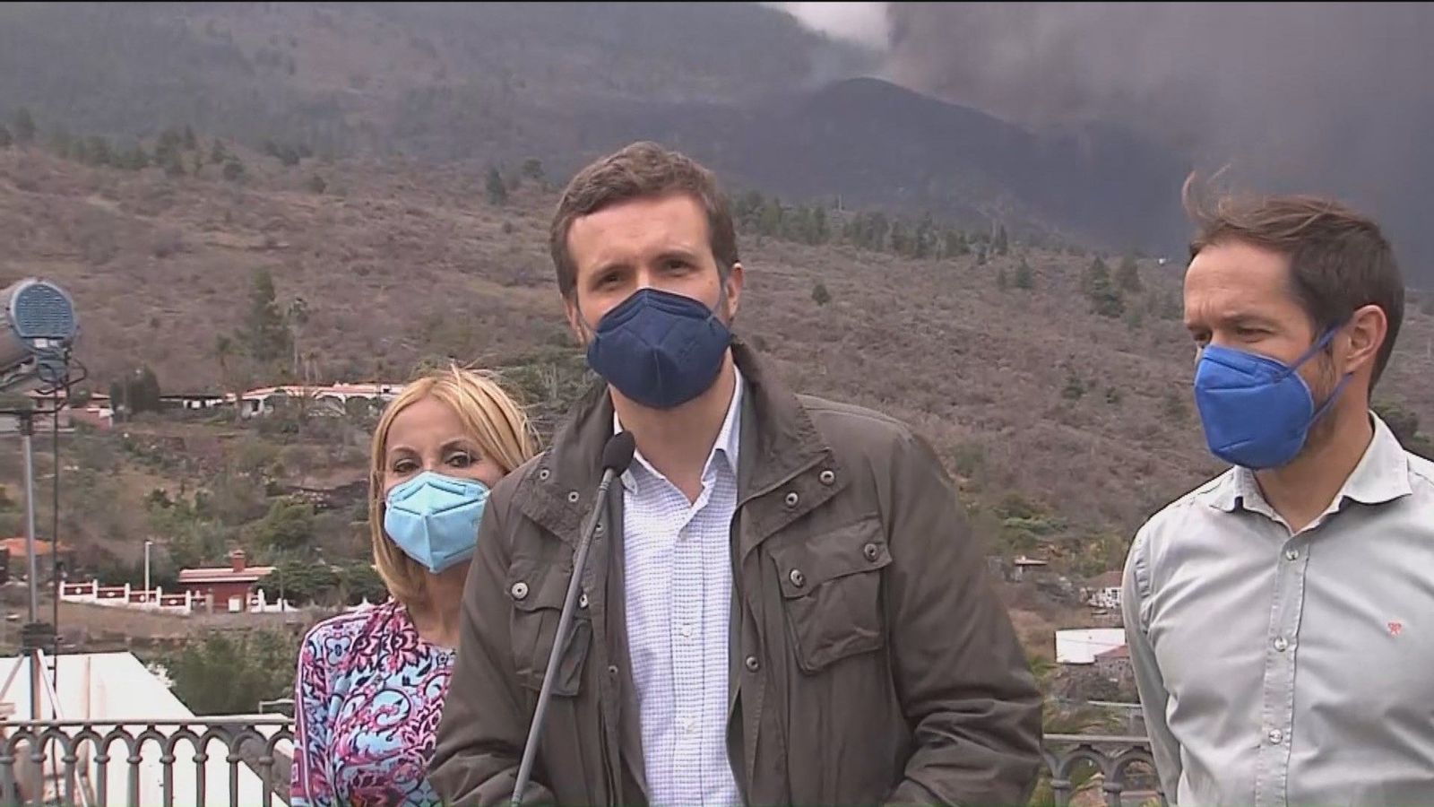 Casado pide "unidad de acción" y ayudas inmediatas ante la situación de emergencia de La Palma