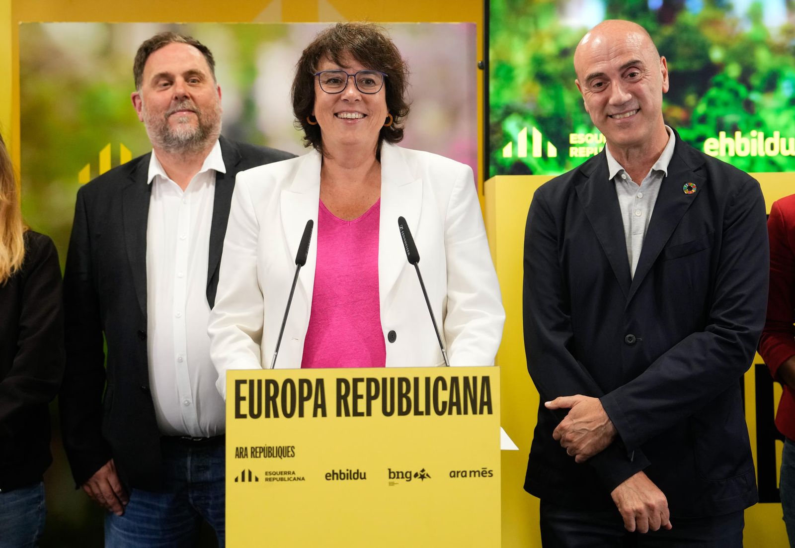 Diana Riba valora los resultados electorales