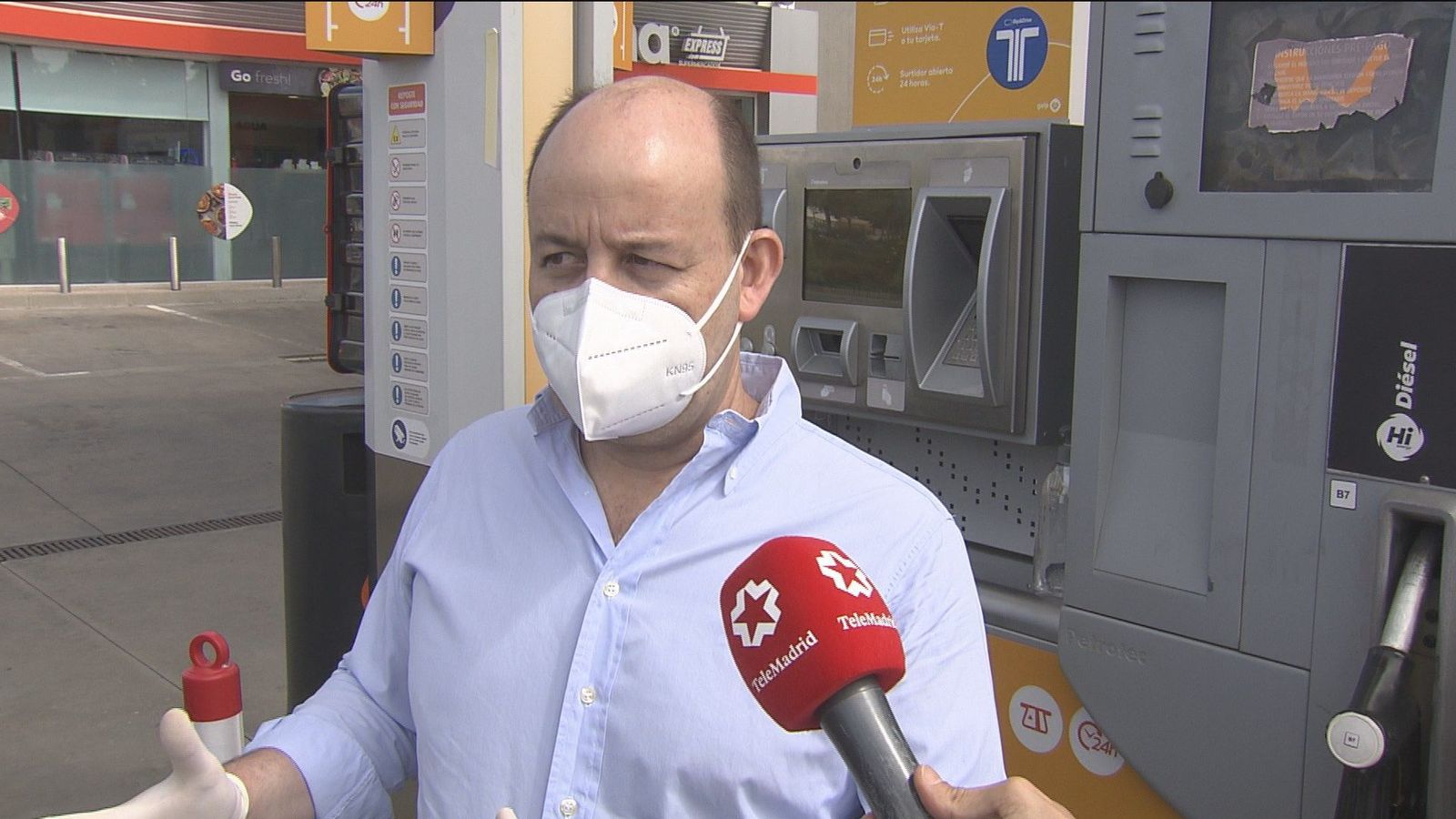 Sanchinarro estrena el telepeaje en gasolineras que permite pagar sin bajarse del coche