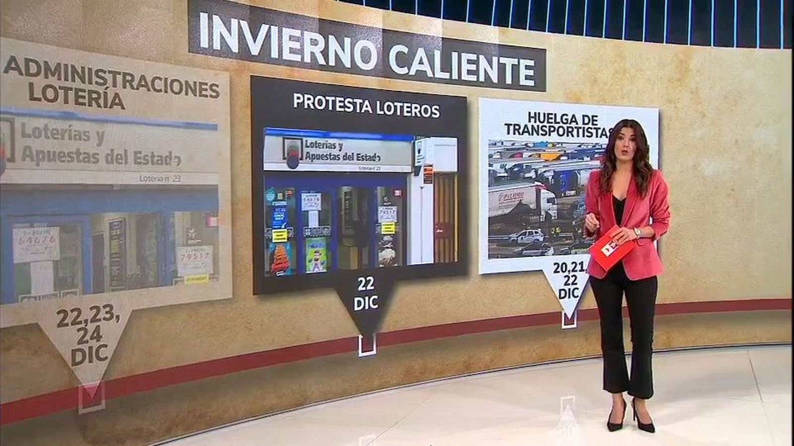 La conflictividad marca el fin del año, con movilizaciones de transportistas, ganaderos y fuerzas de seguridad