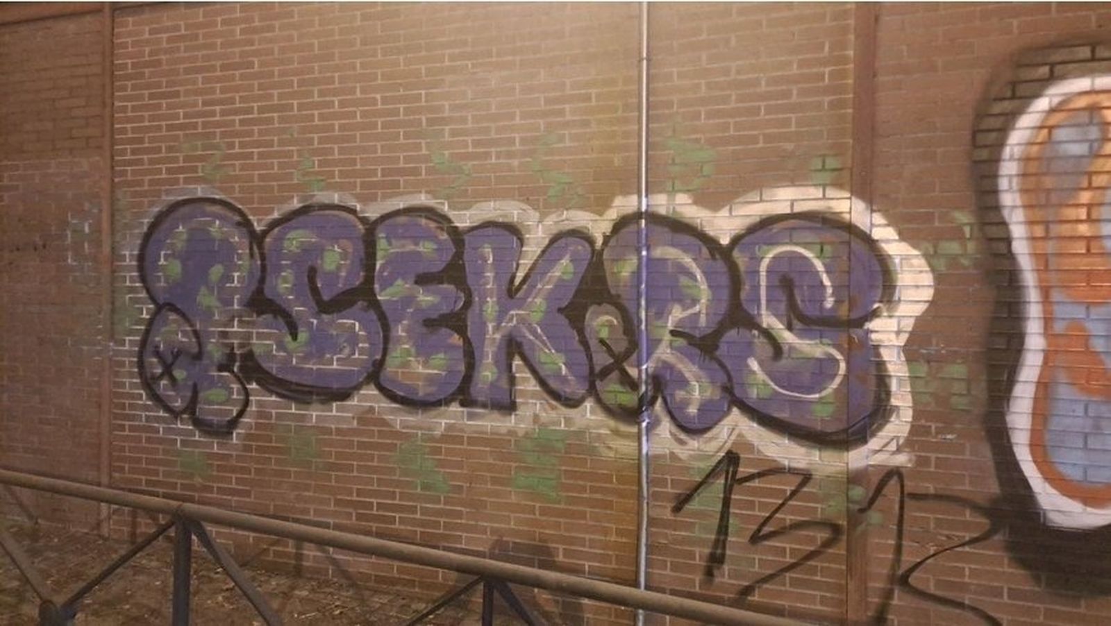 Grafitis en las calles de Alcobendas