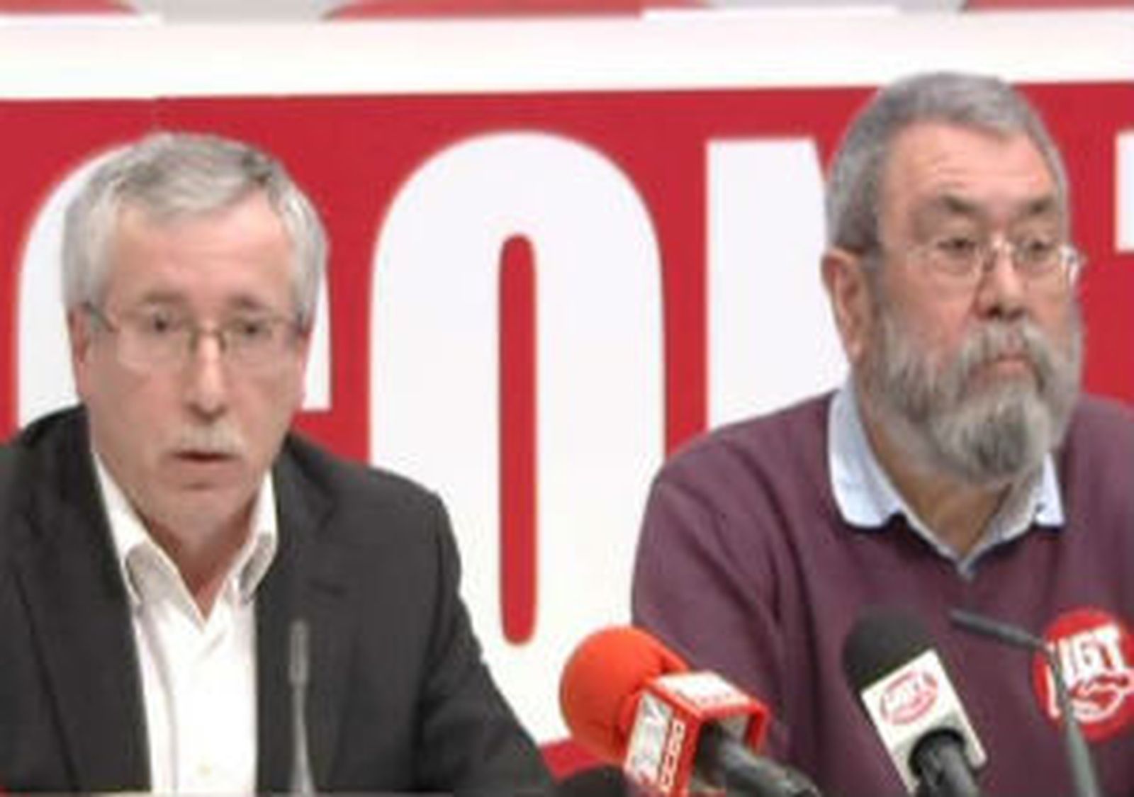 Los sindicatos quieren que el 14N haya un "giro radical" de la política