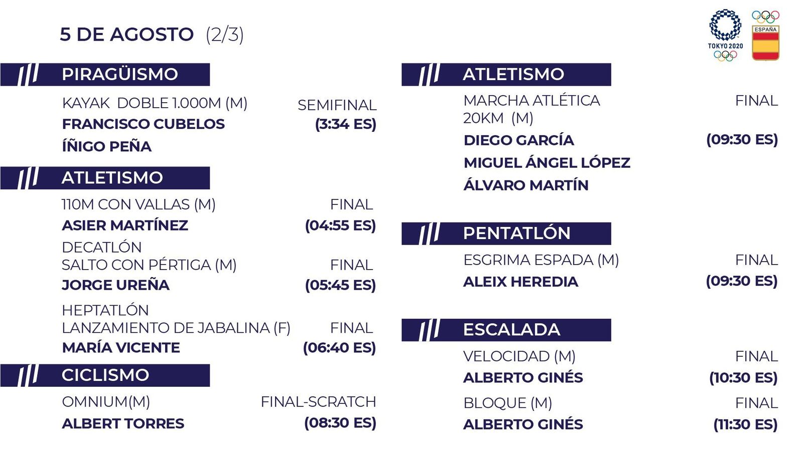 Calendario