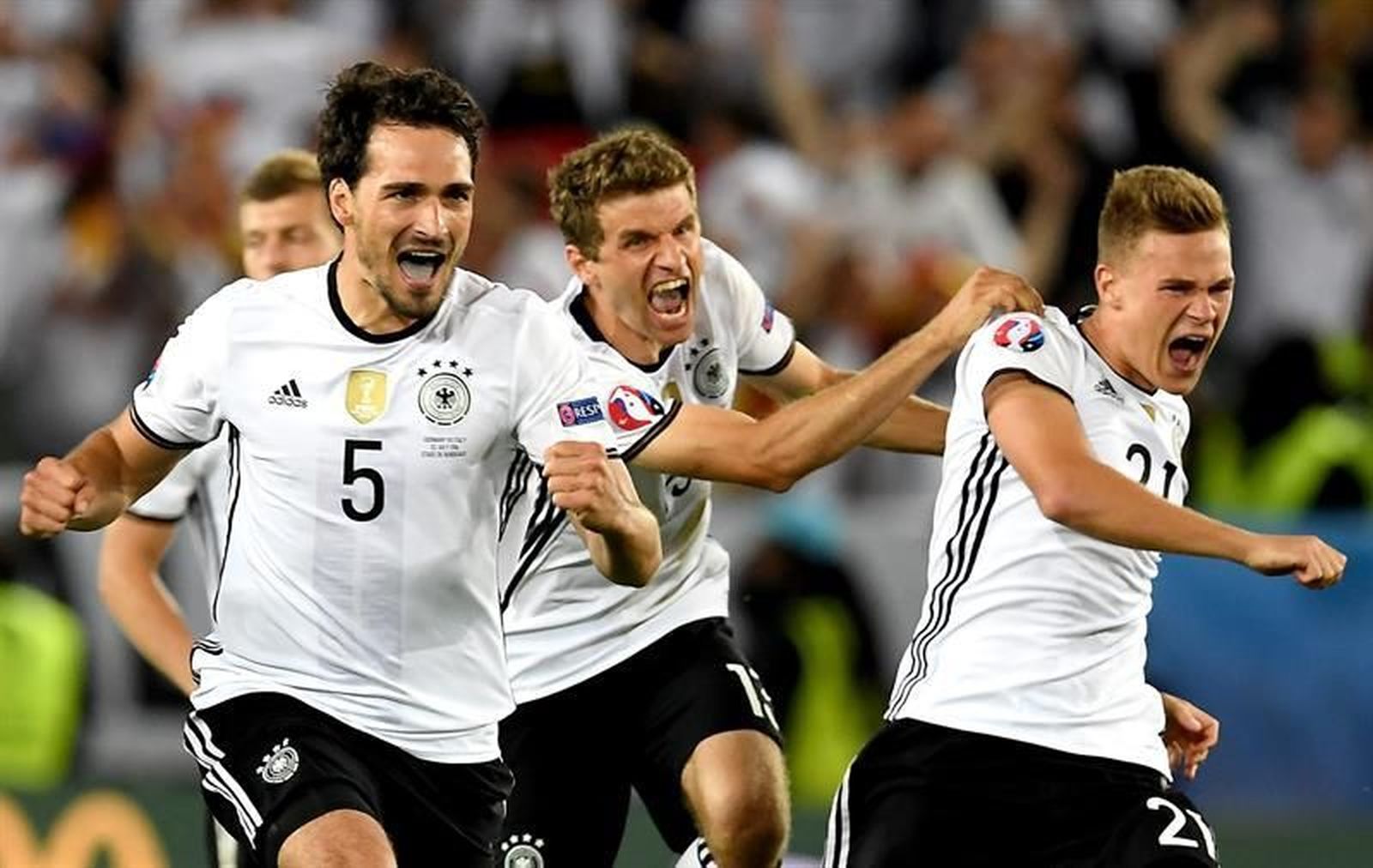 1-1 (6-5). Alemania, a semifinales tras 18 penaltis