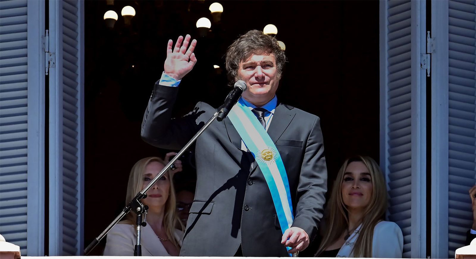 El presidente argentino, Javier Milei