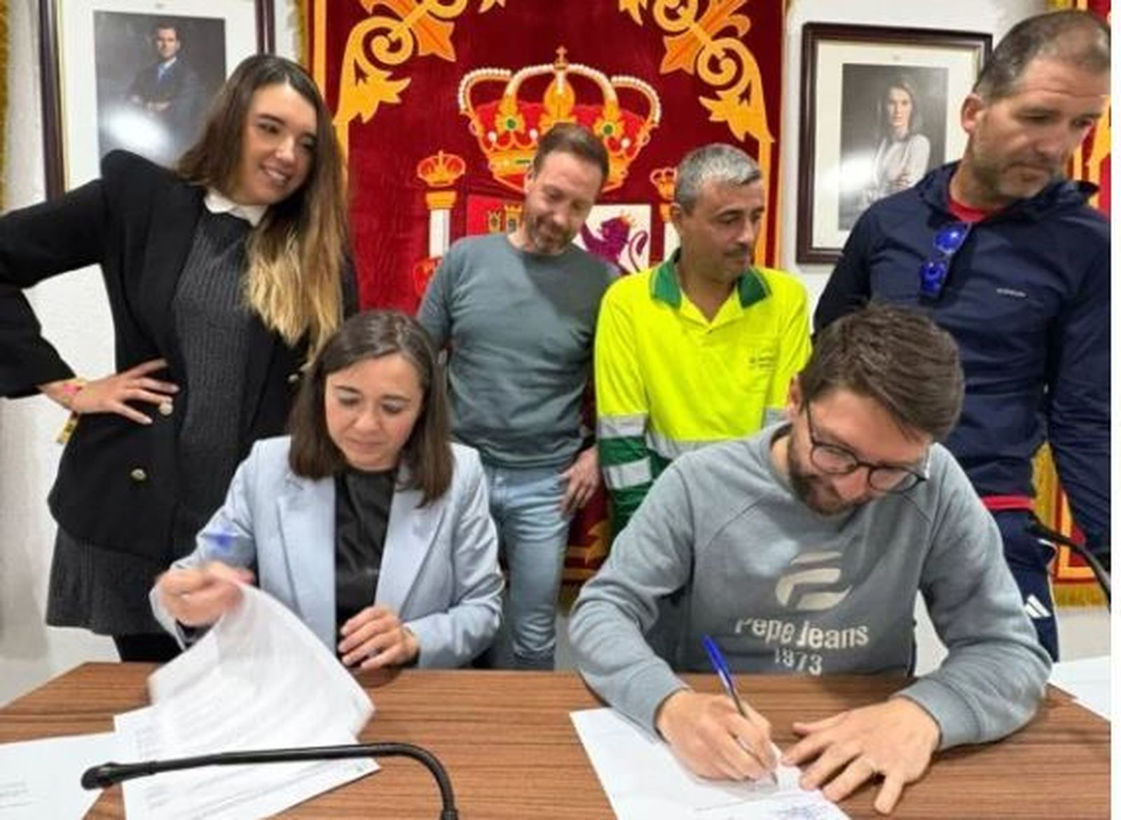 Firma del acuerdo