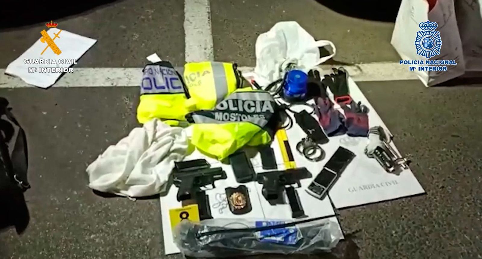 Cae el grupo criminal más activo de la Comunidad de Madrid especializado en 'vuelcos'
