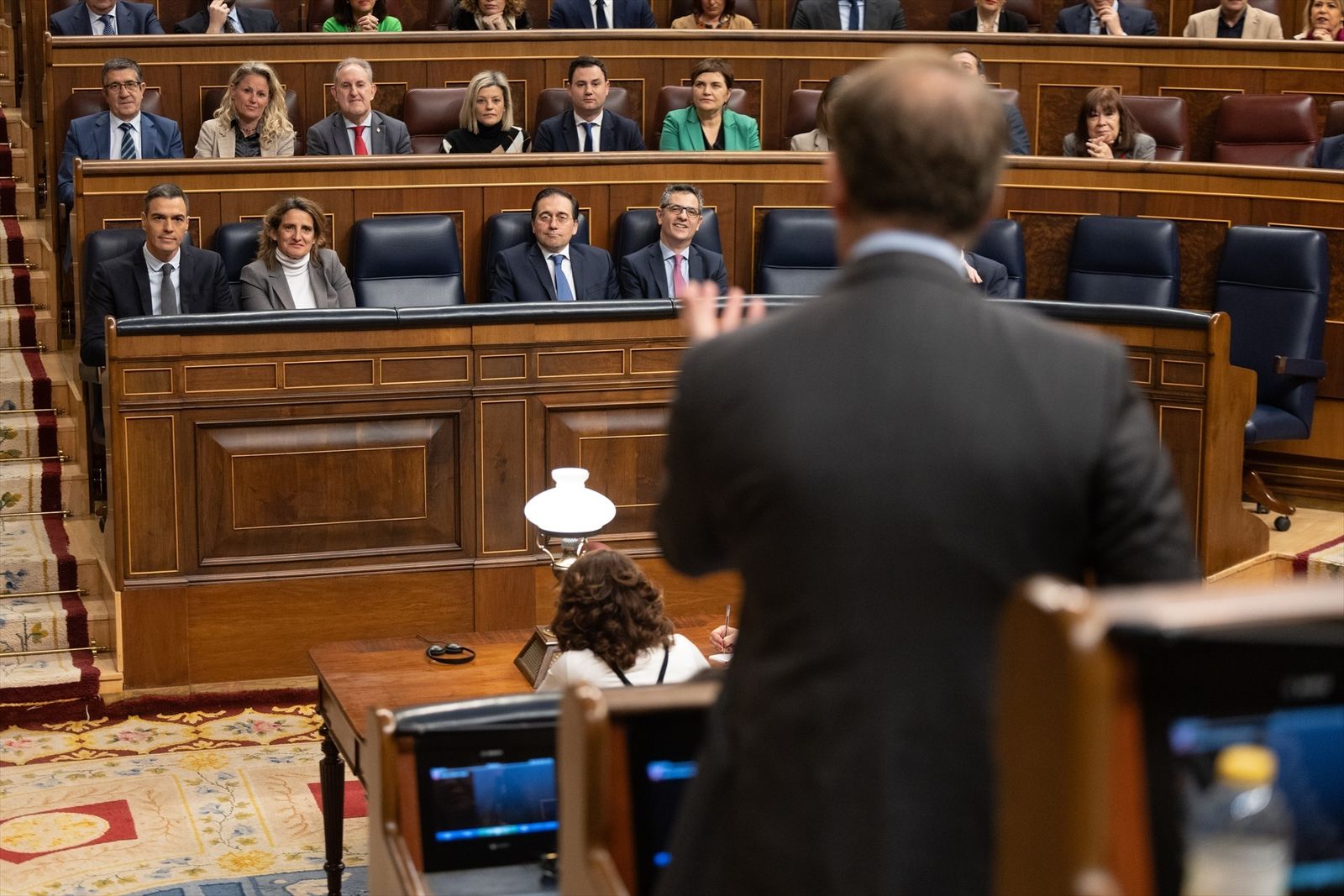El presidente del PP, Alberto Núñez Feijóo