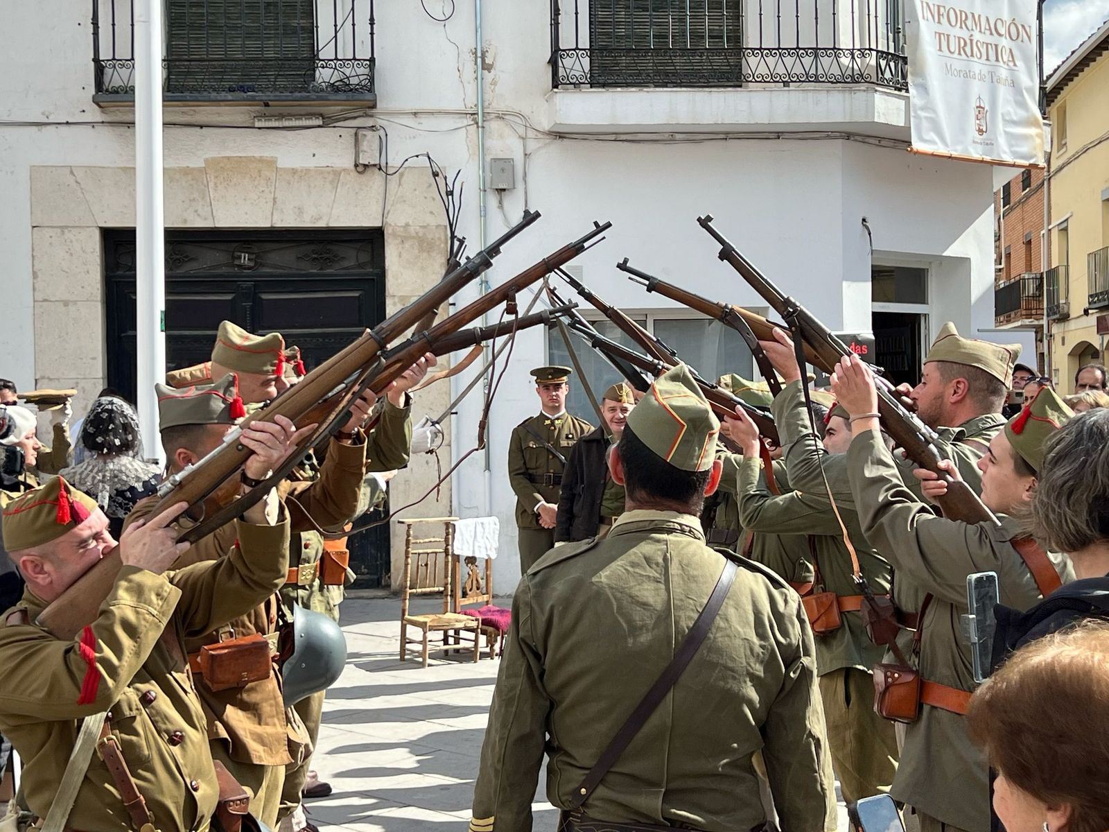 Acto en Morata de Tajuña dentro de las Jornadas de la Batalla del Jarama