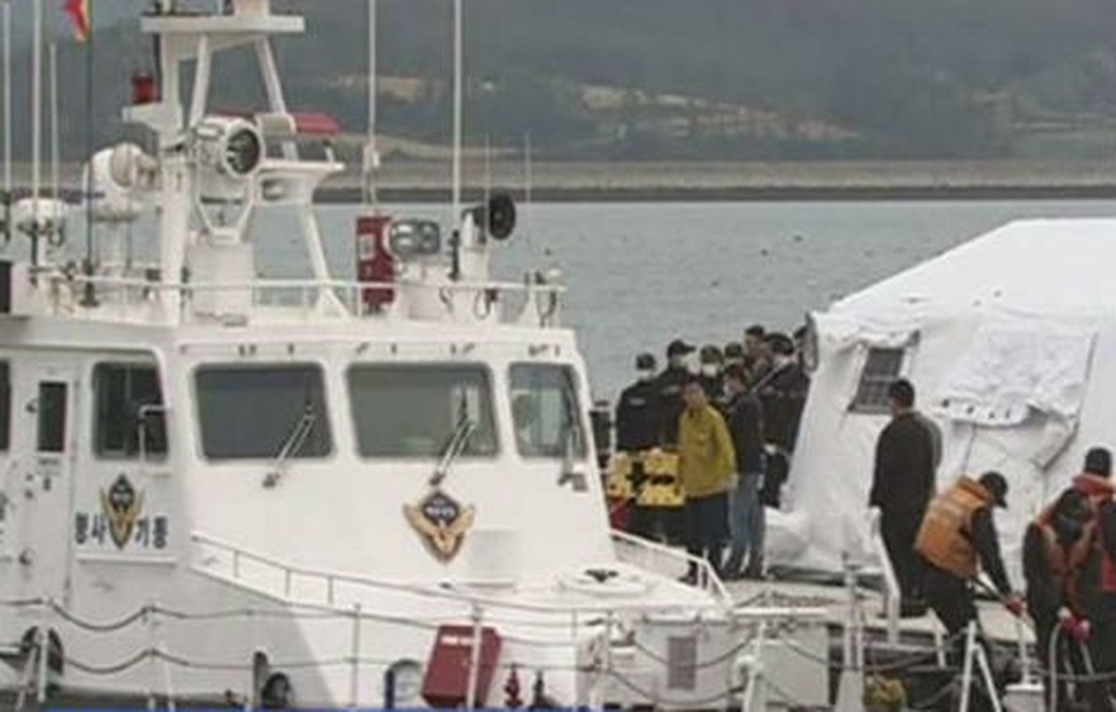 Barco hundo en Corea