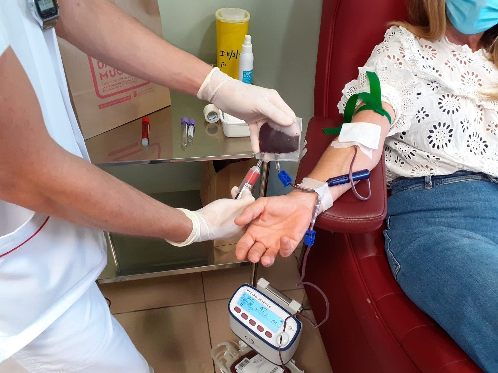 Donación de sangre