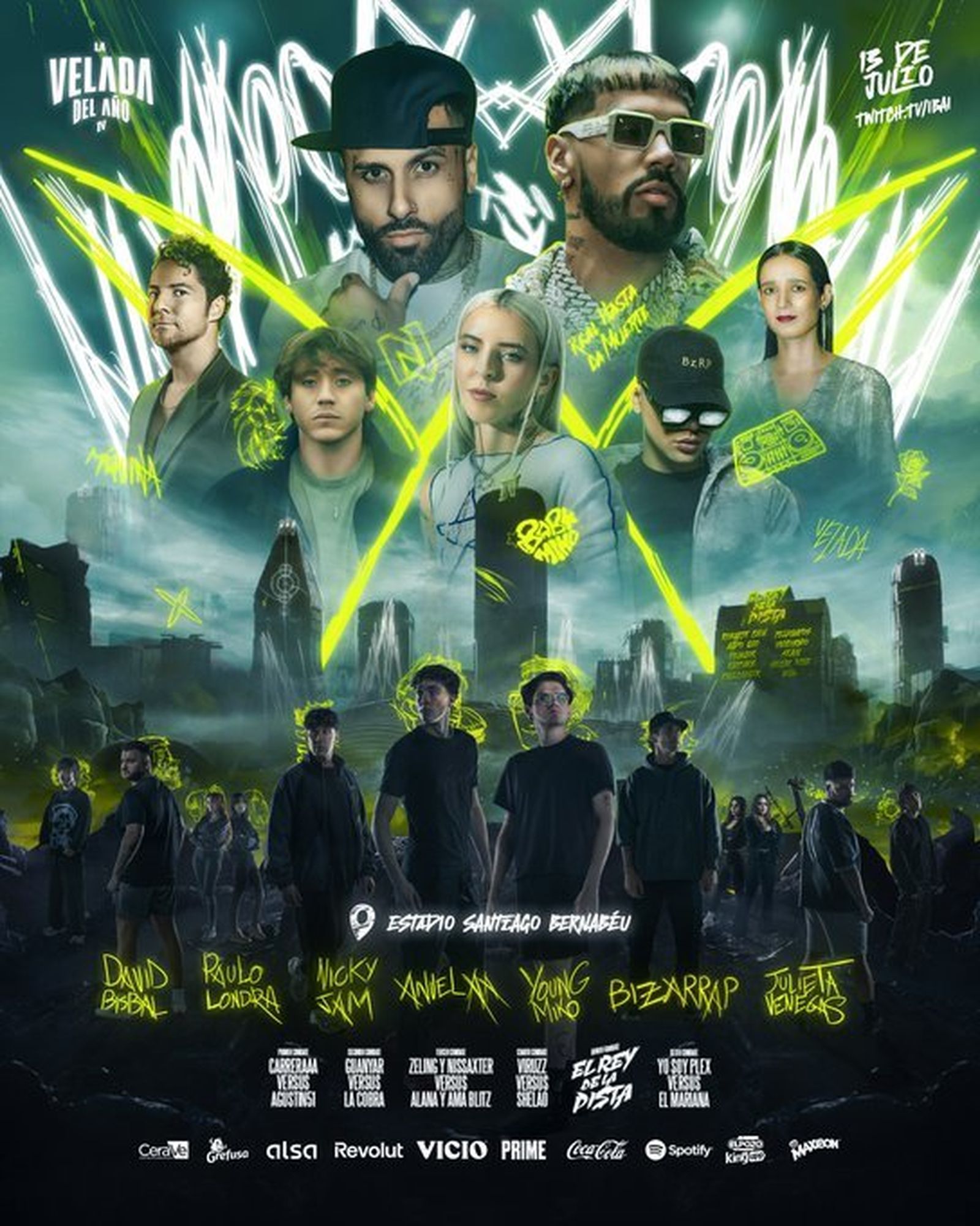 Cartel de "La Velada del Año 4"