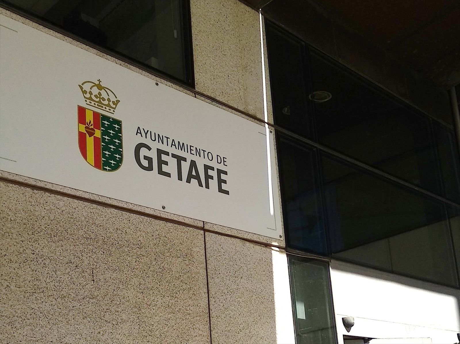 Fachada del ayuntamiento de Getafe