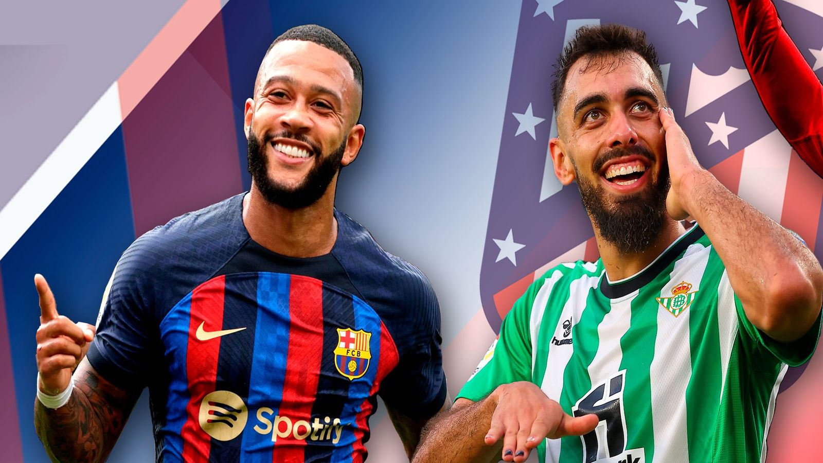Depay y Borja
