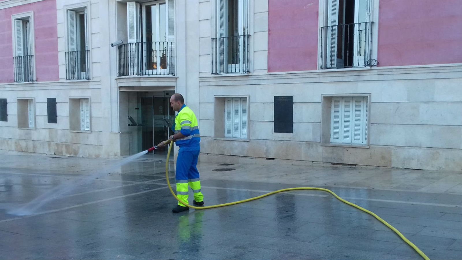 Limpieza en Aranjuez