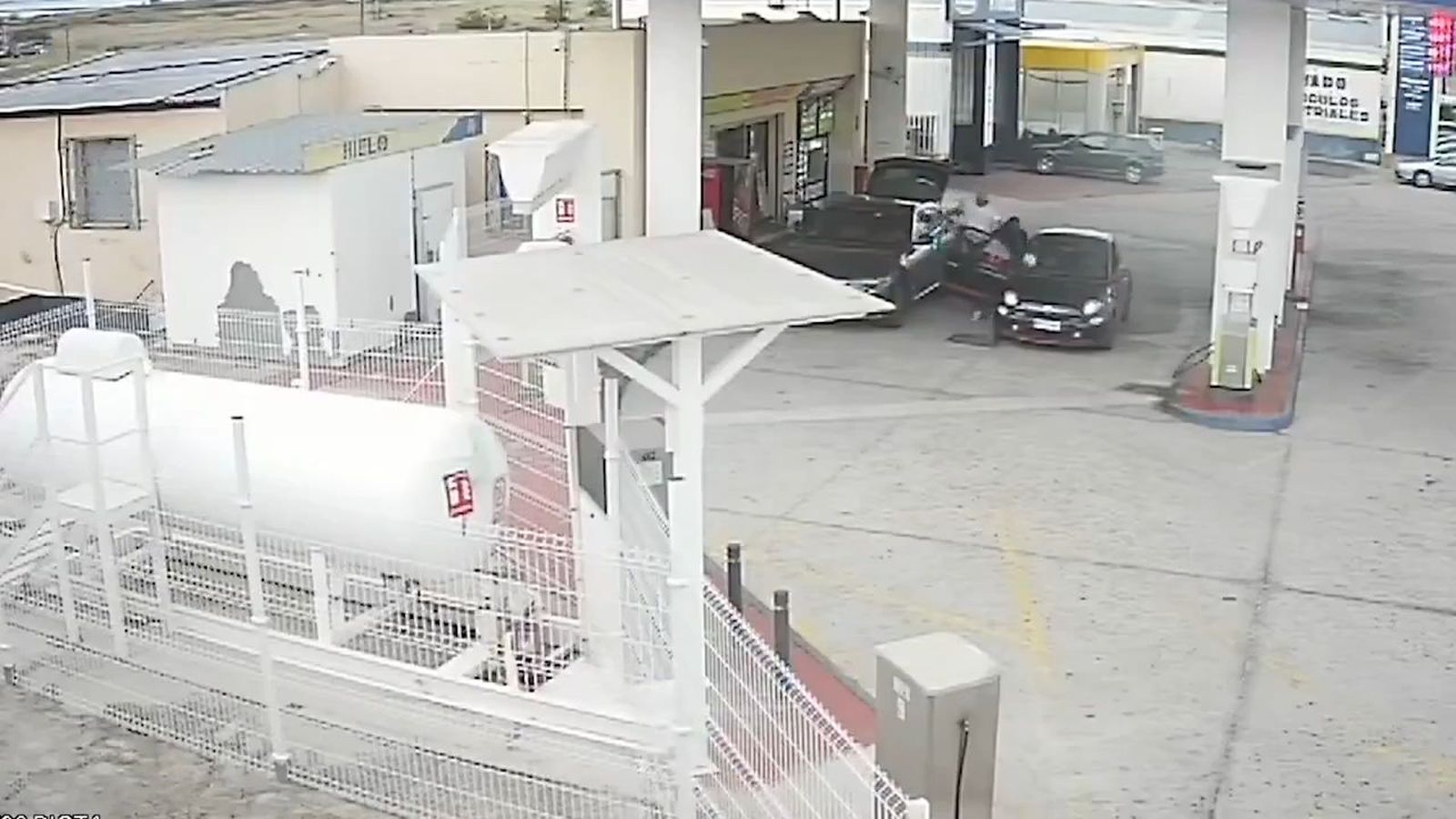 Atraco en gasolinera de Toledo