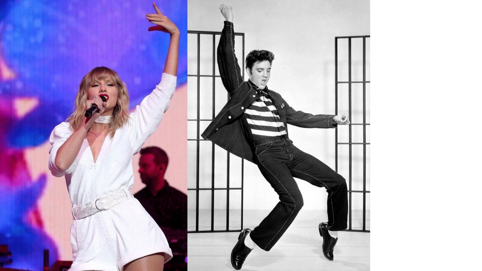 Taylor Swift y Elvis Presley