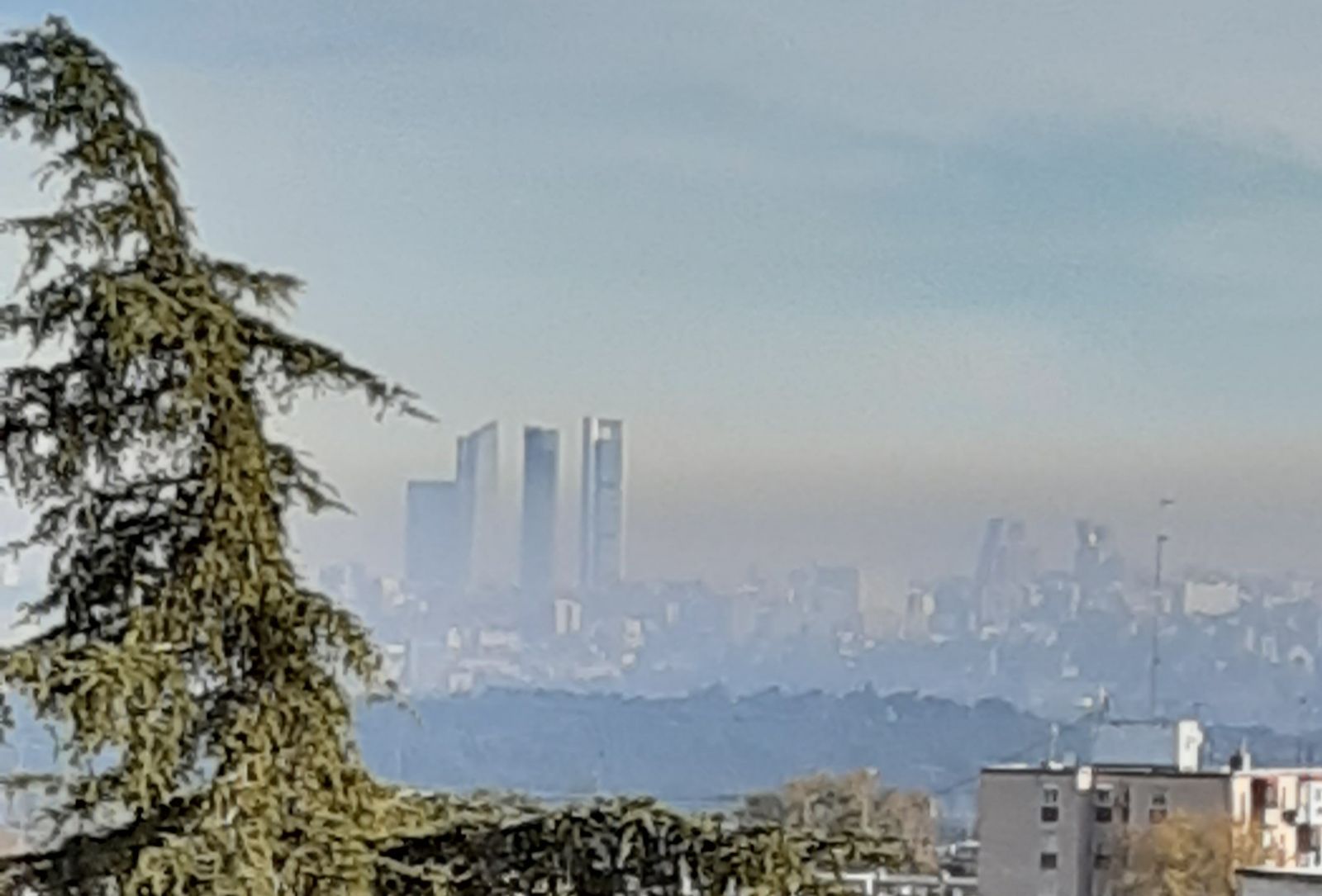 Episodio de contaminación en Madrid