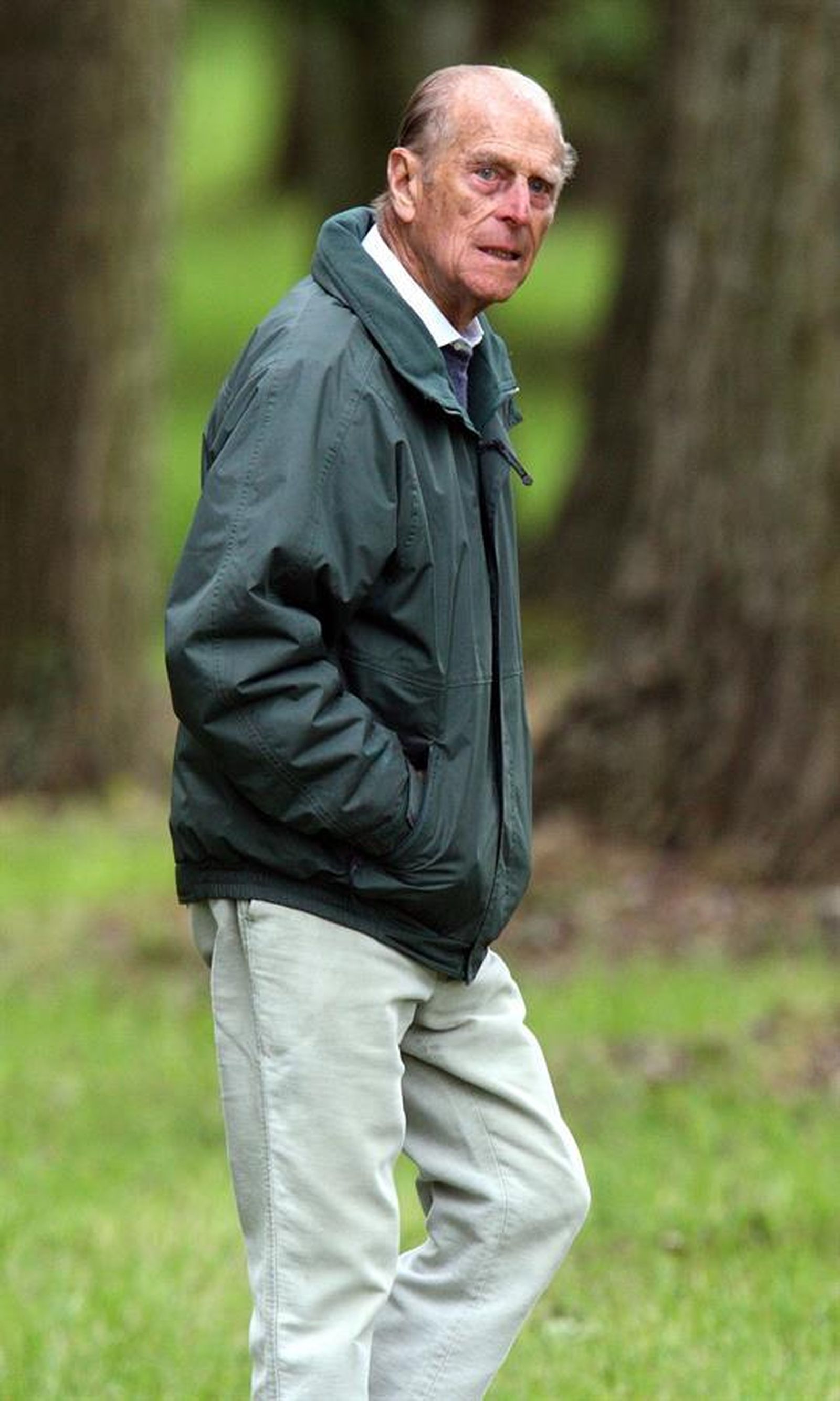 El príncipe Felipe, marido de la reina de Isabel II