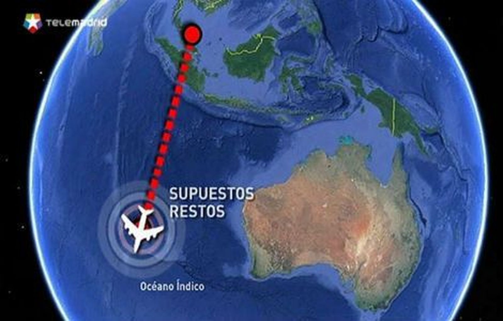 Australia halla en el Índico objetos que pueden pertenecer al avión desaparecido