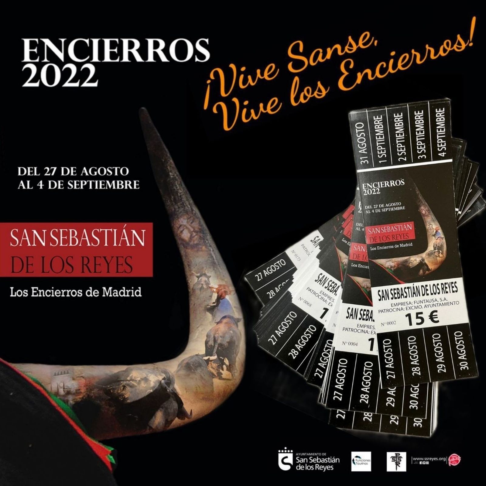 Ya a la venta 1.500 abonos para los encierros de San Sebastián de los Reyes