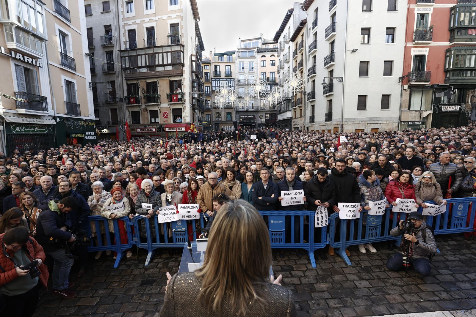 Manifestación en Pamplona