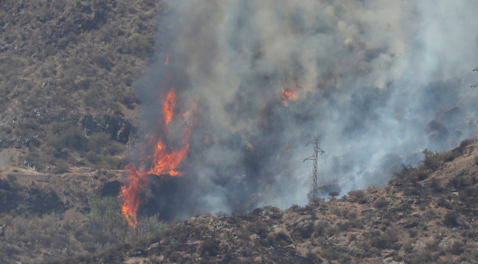 Incendio de Gran Canaria