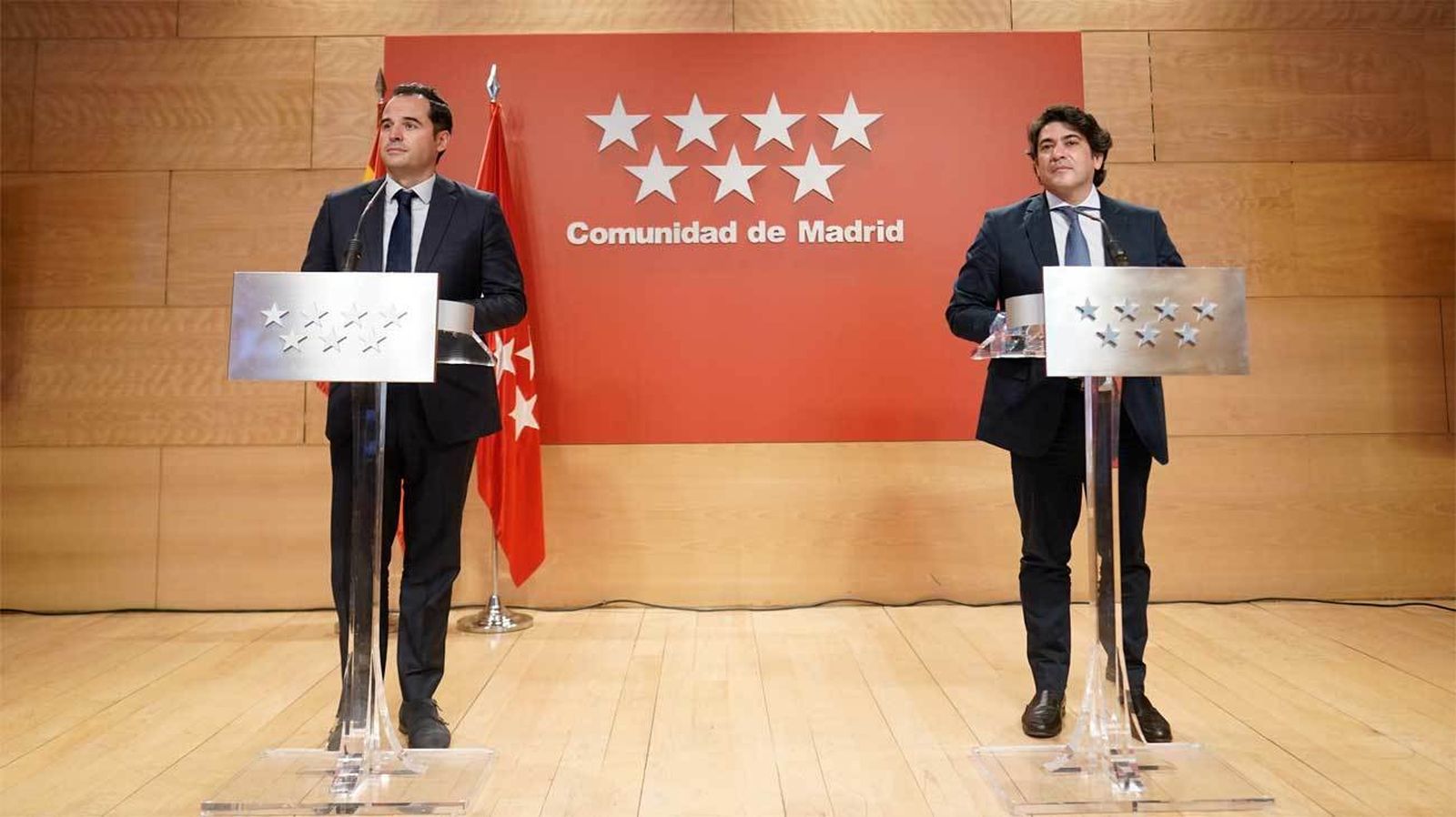 Ignacio Aguado y David Pérez