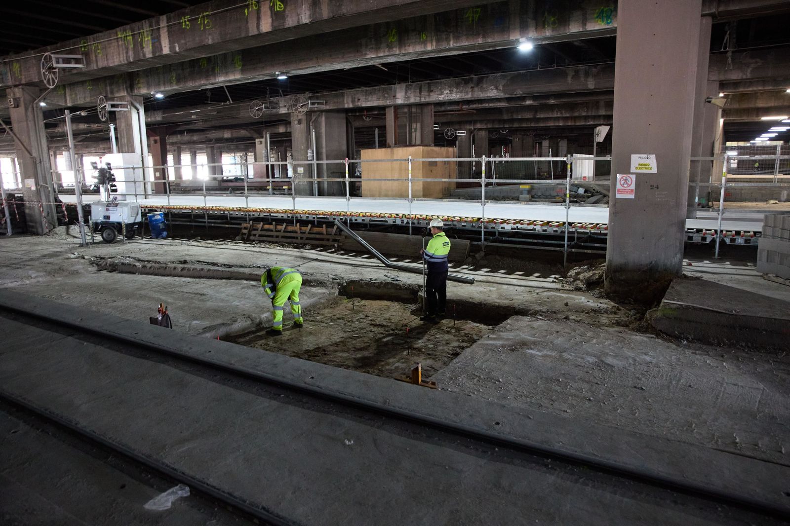 Comienzan las obras de Madrid Nuevo Norte con el cubrimiento de las vías de la estación de Chamartín