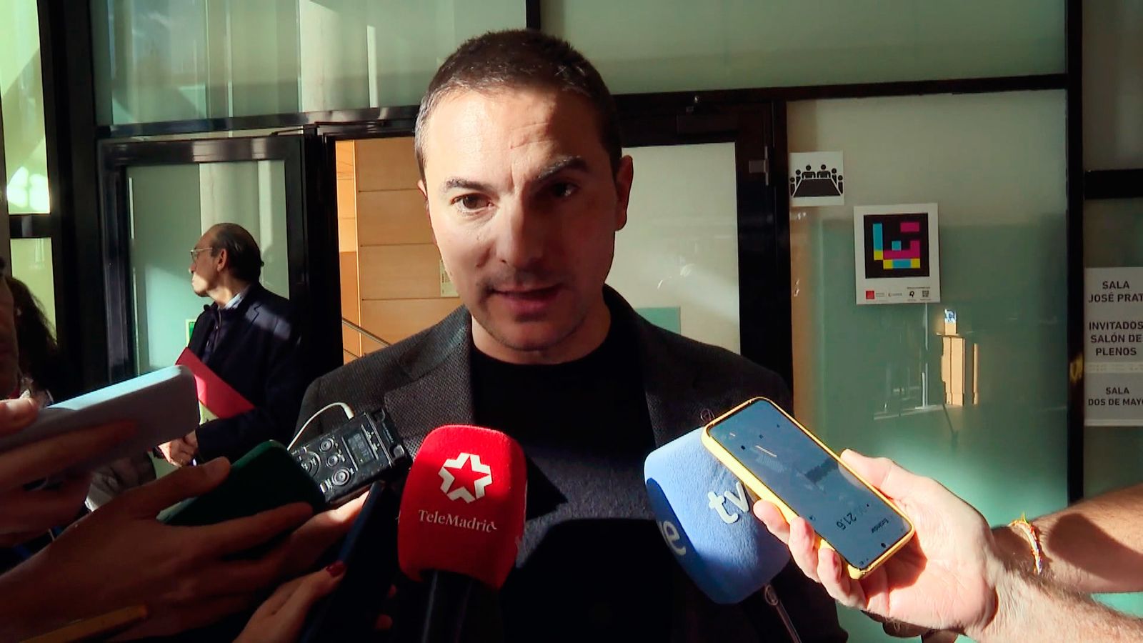 Juan Lobato, portavoz de Grupo socialista en la Asamblea de Madrid