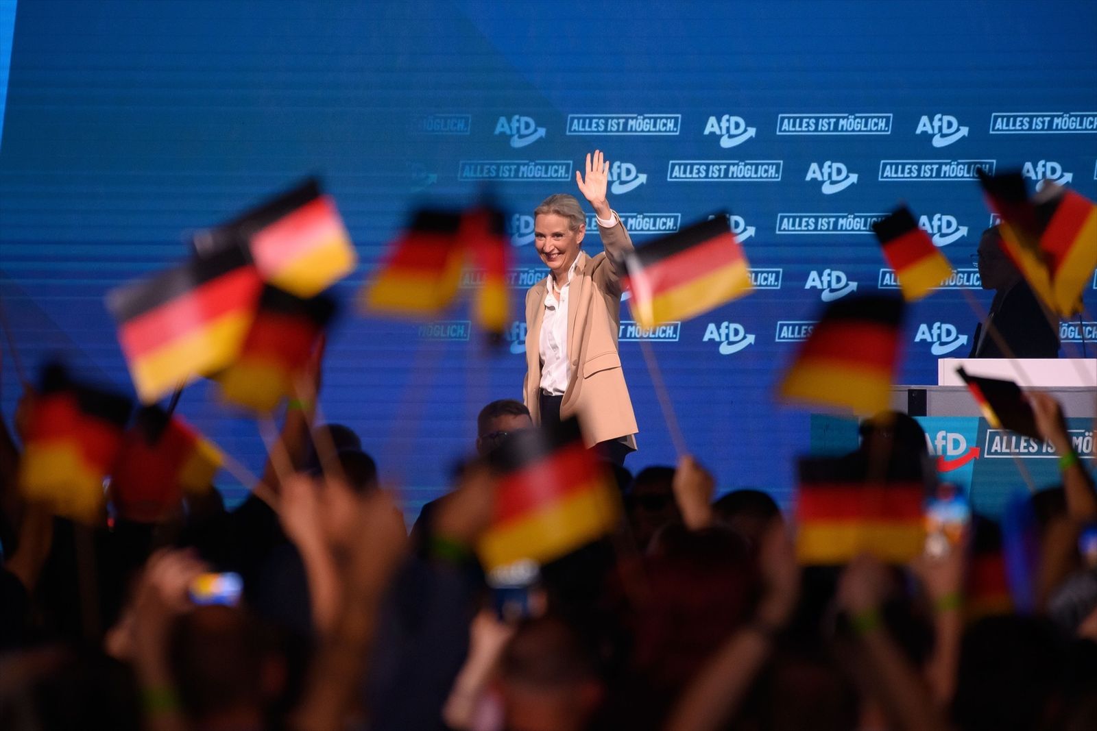 La  Ultradechista AfD Alice Weidel