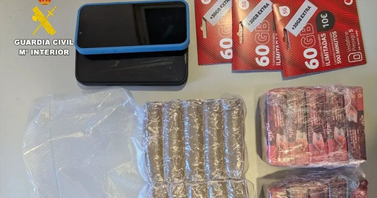 Tabletas de hachís