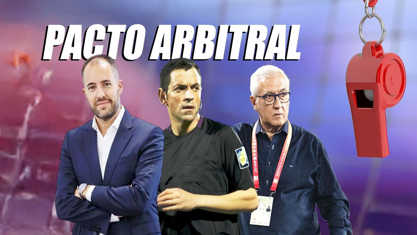 Gregorio Manzano, Teixeira Vitienes y Juan Soto forman el comité de designaciones de árbitros