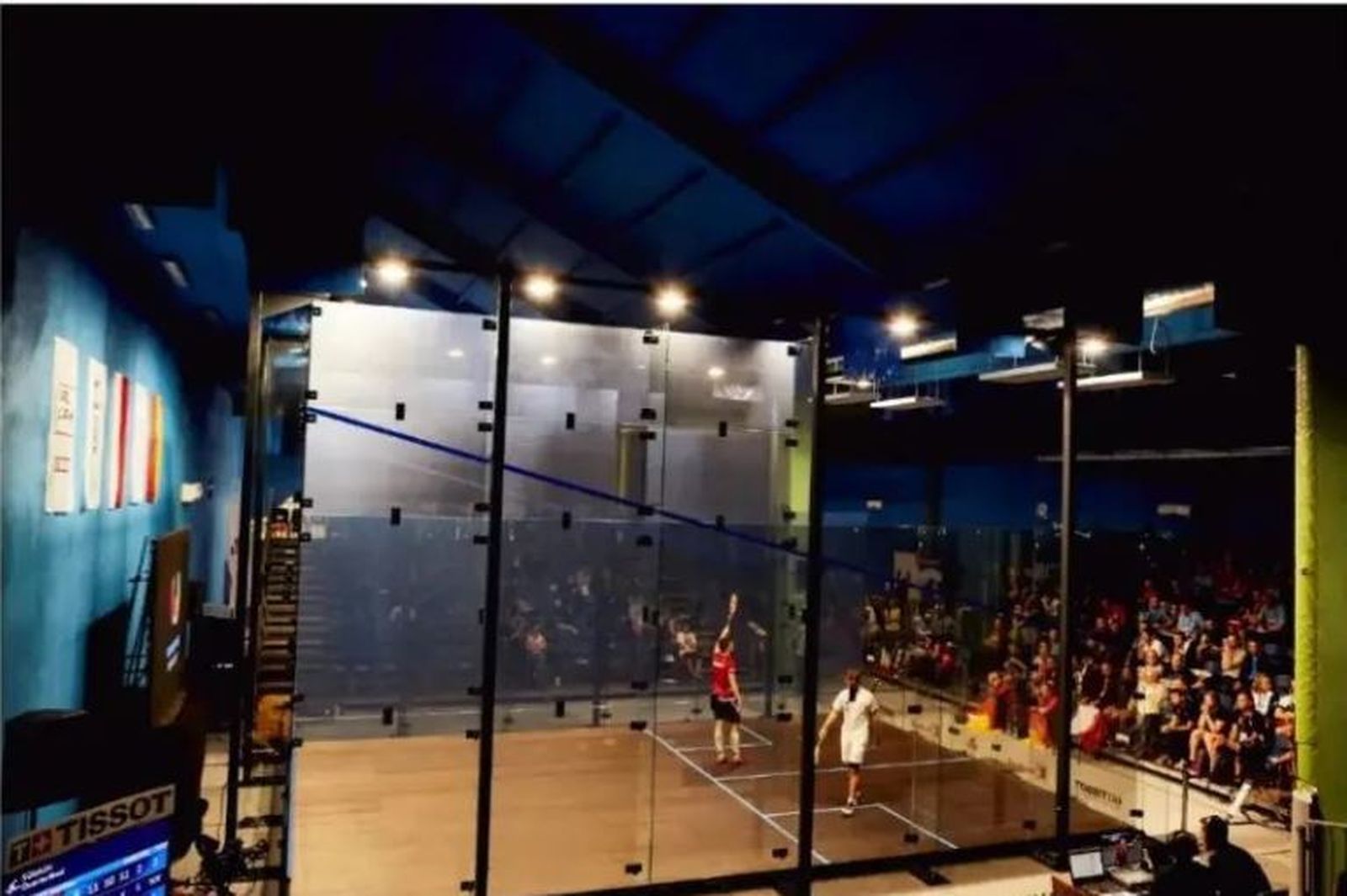 Pista de squash en Tres Cantos
