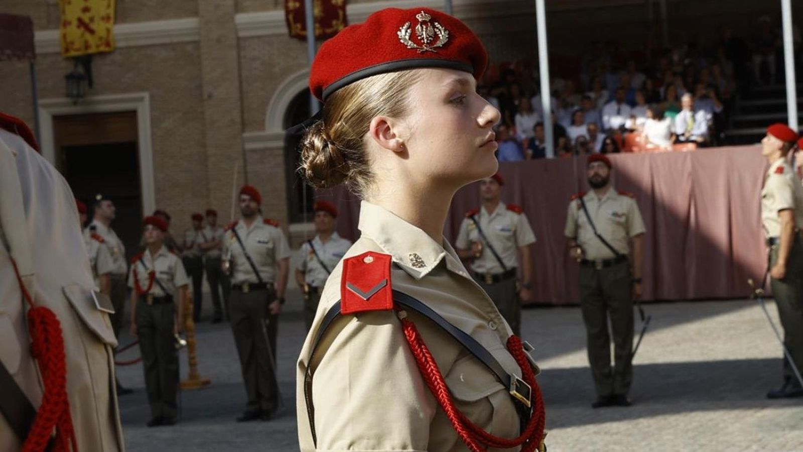 La imagen de la semana: la Princesa Leonor haciendo maniobras