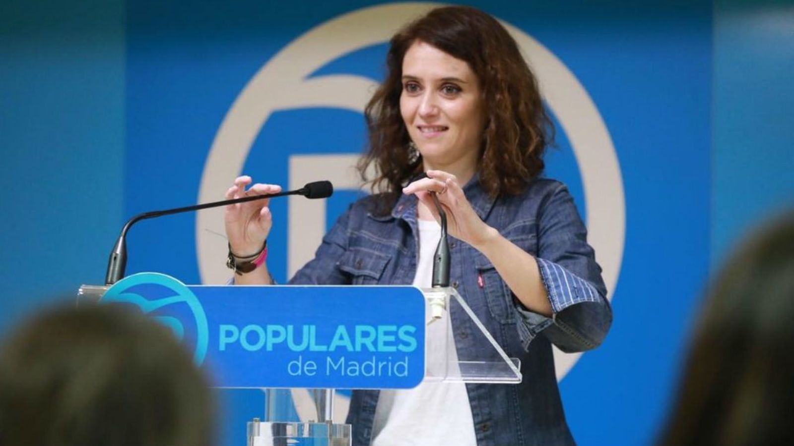 La candidata del PP a la Comunidad de Madrid, Isabel Díaz Ayuso