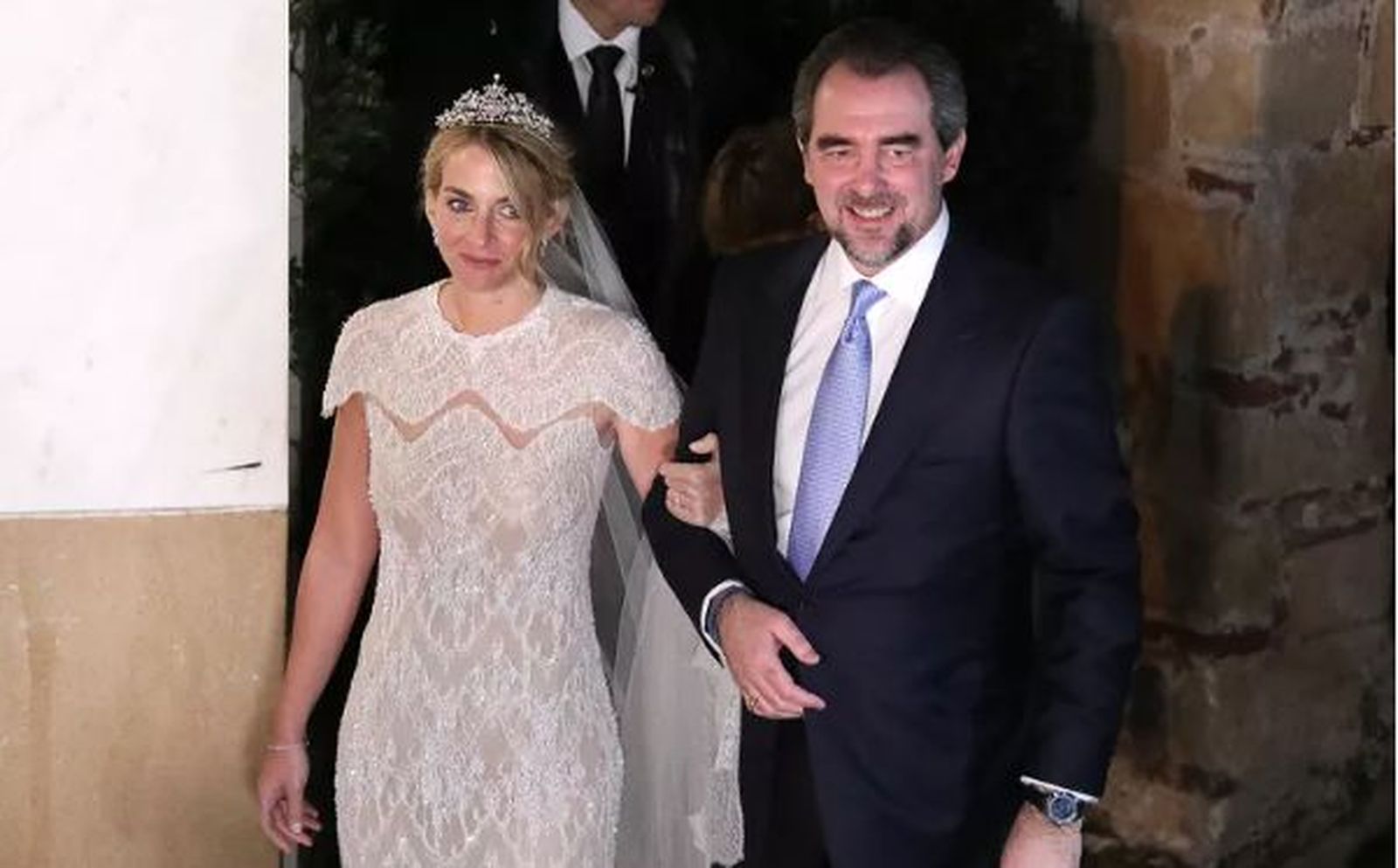 Chrysi Vardinogianni y Nicolás de Grecia